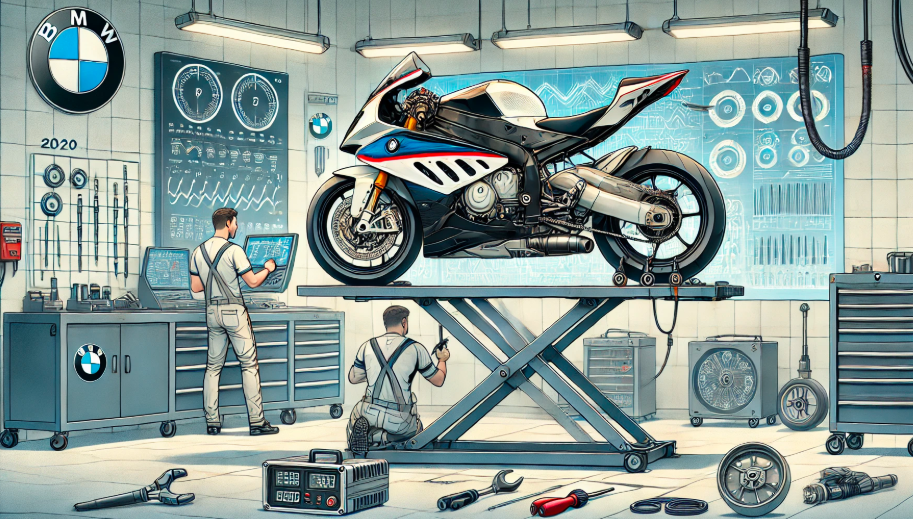 2020 BMW S1000RR with Burnt Headers