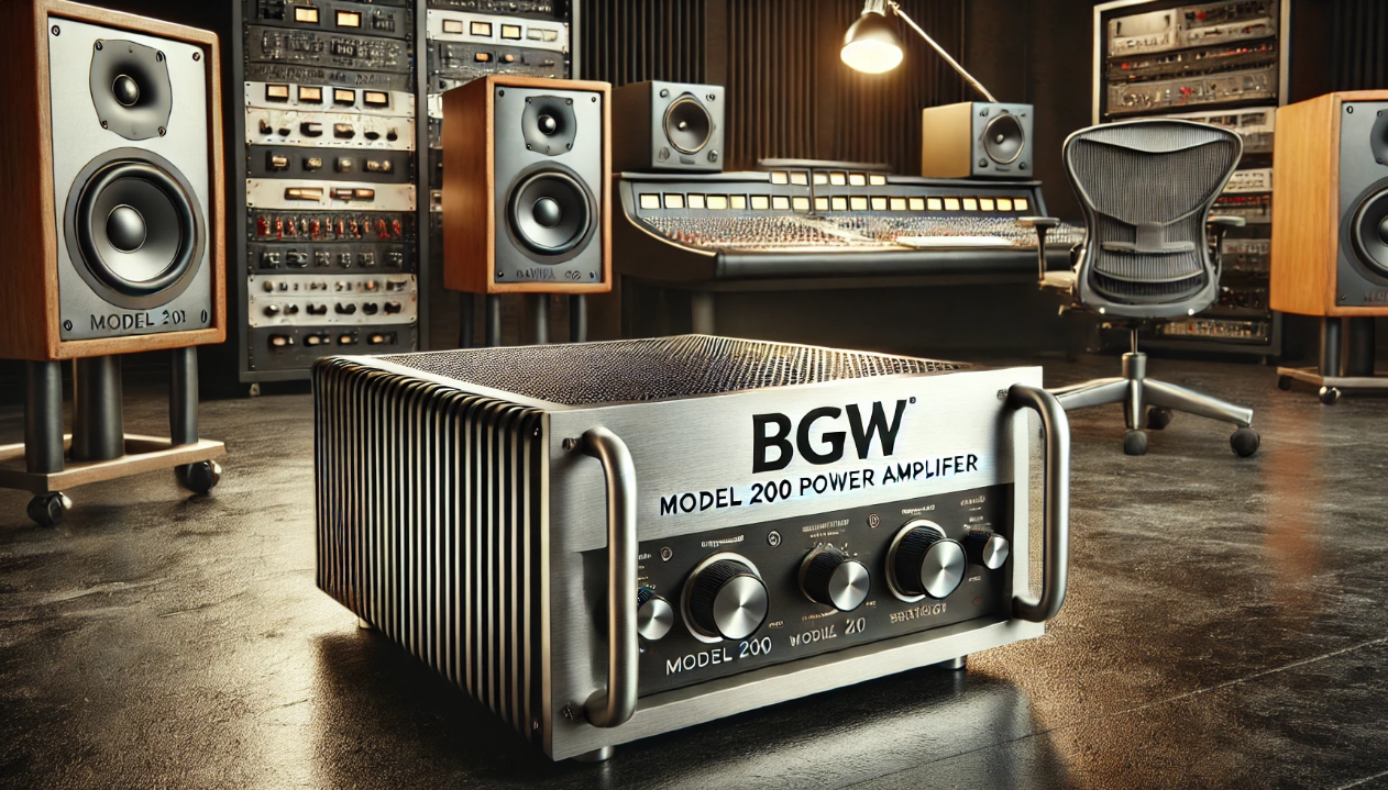 BGW パワーアンプ ファン無しです 家庭用に Model 200