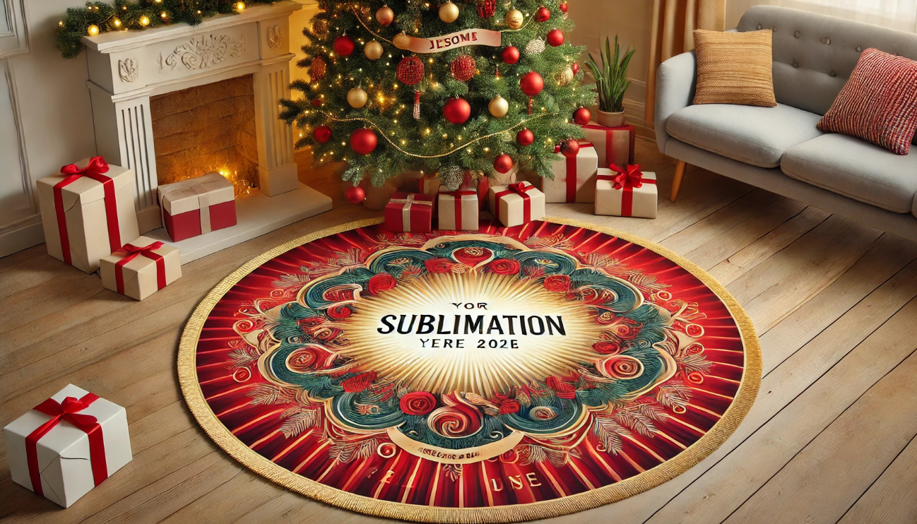 Sublimation Tree Skirts